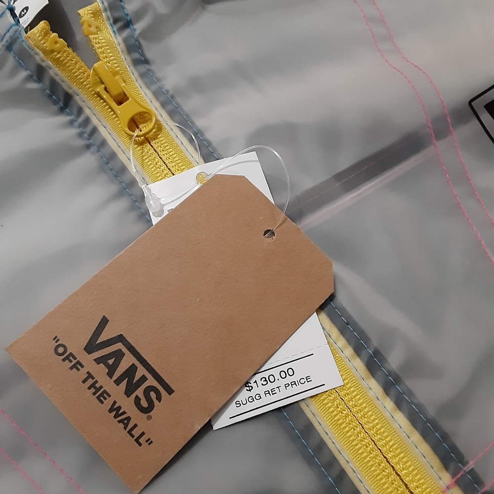 Vans Womens Raincoat Parka Jacket Hooded - Picture 11 of 11